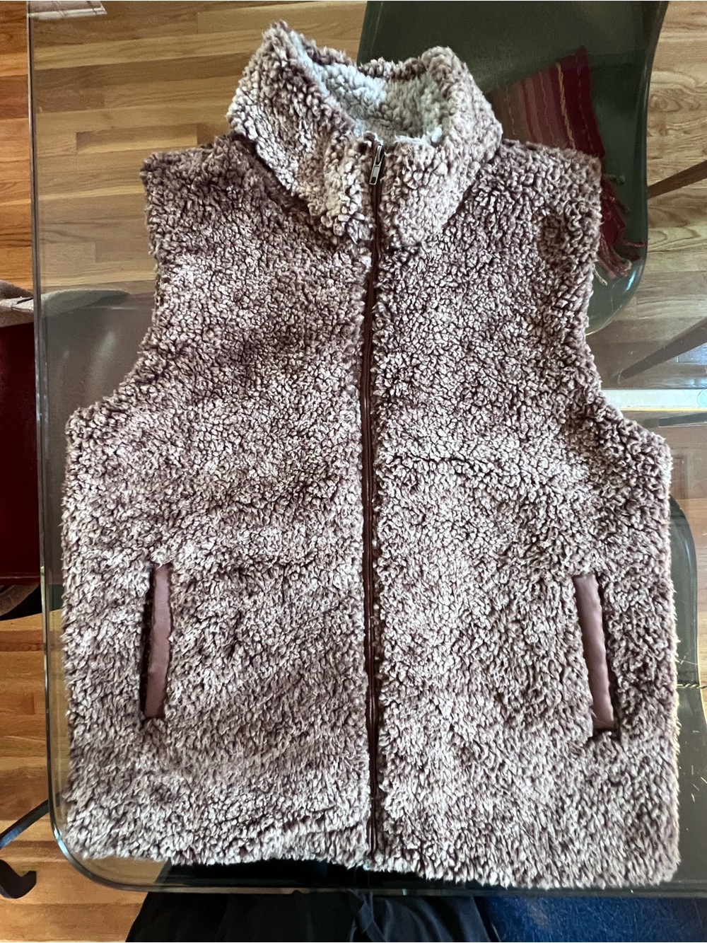 Katydid XL Soft Sherpa Zip Vest